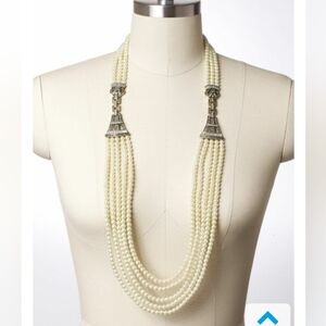 Heidi Daus Gorgeous Pearl Masterclasp Necklace Demiparure Set Wear It 10 Ways
